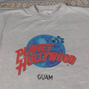 PLANET HOLLYWOOD GAUM MENS MEDIUM TEE SHIRT VINTAGE